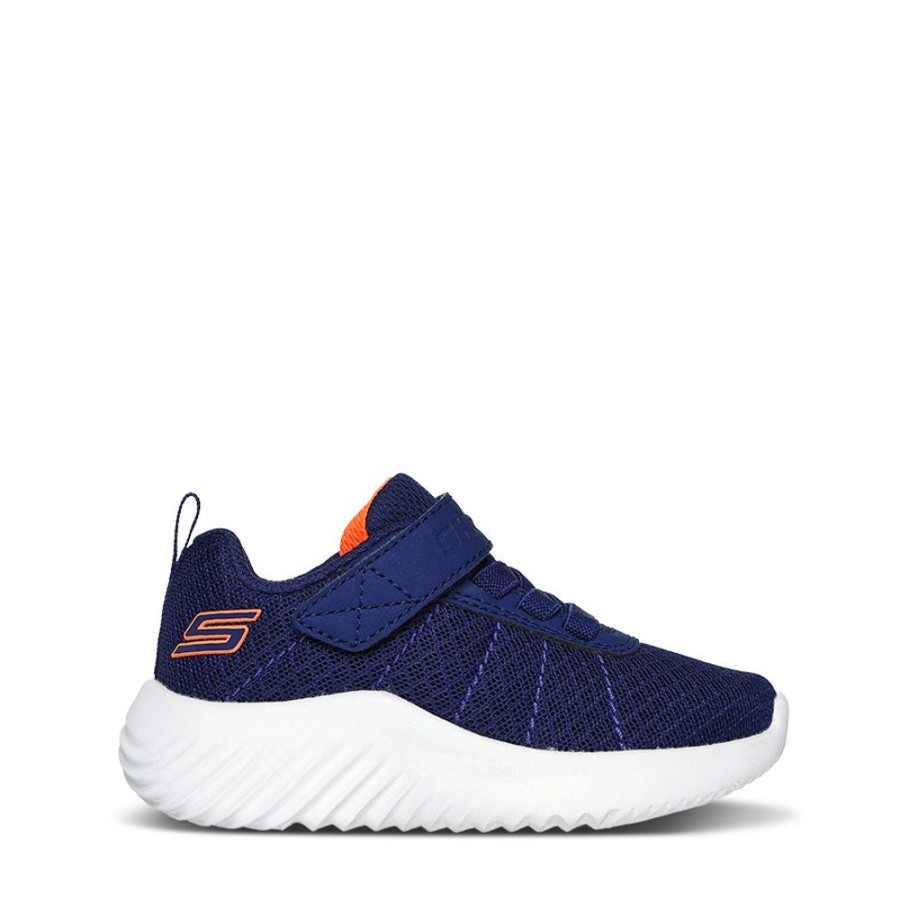 Kids Skechers Sneakers | Bounder Inf Navy