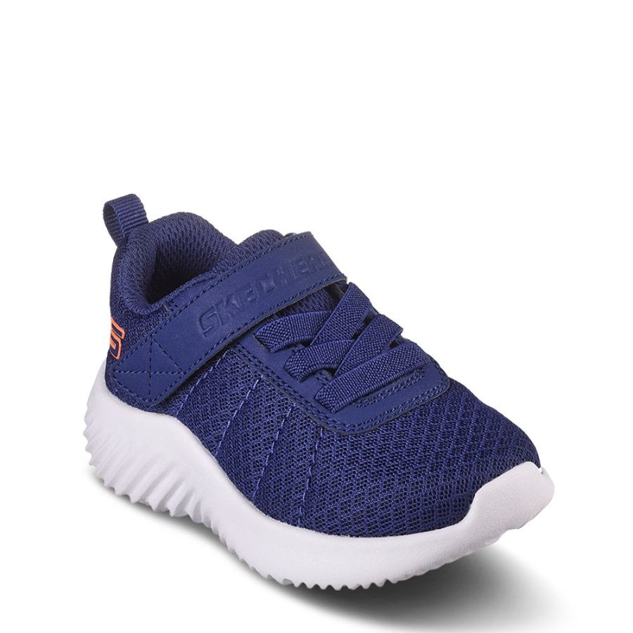 Kids Skechers Sneakers | Bounder Inf Navy