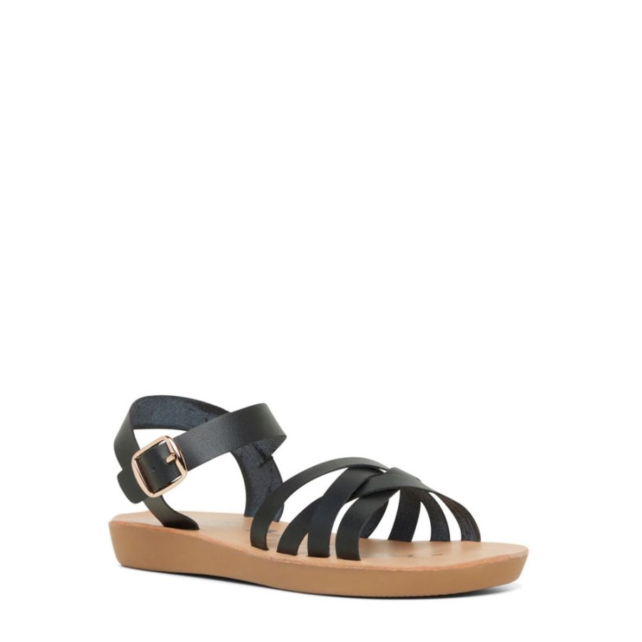 Kids Surefit Sandals | Mila Black