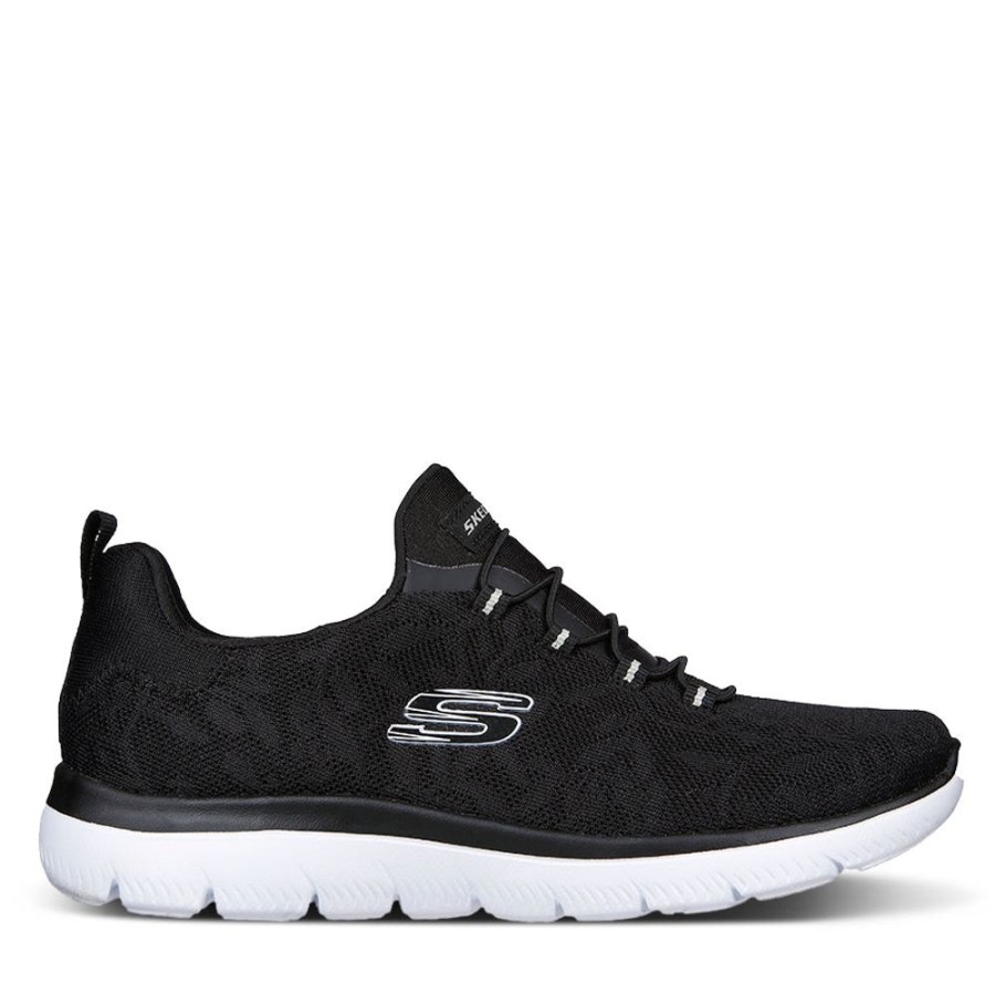 Womens Skechers | Summits- Good Taste Black