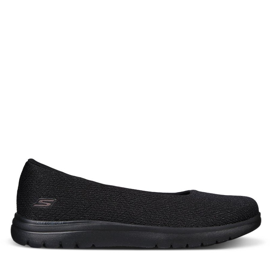 Womens Skechers | On The Go Flex-Cherished Black