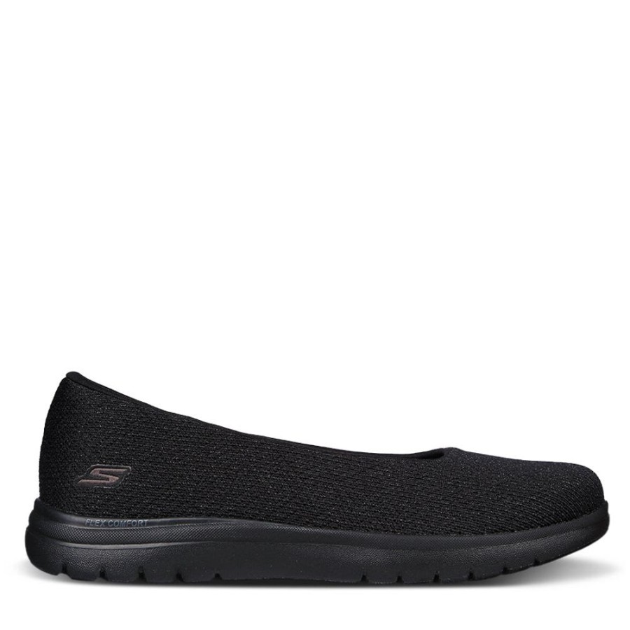 Womens Skechers | On The Go Flex-Cherished Black