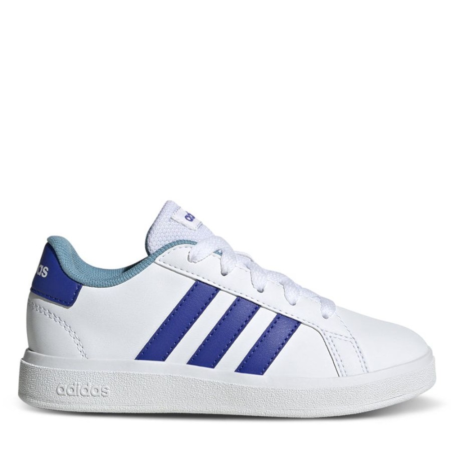 Kids Adidas Sneakers | Grand Court 2.0 K B White/Blue