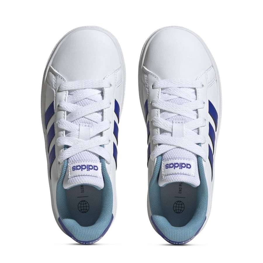 Kids Adidas Sneakers | Grand Court 2.0 K B White/Blue