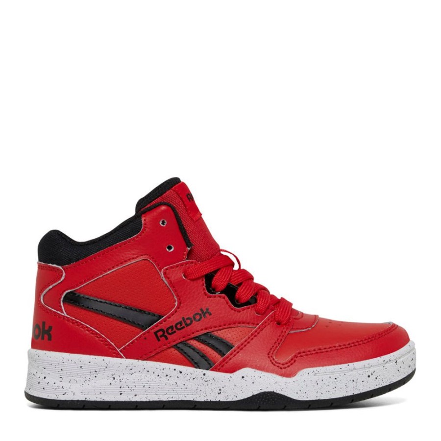 Kids Reebok Sneakers | Bb4500 Court Vector Red/Black/White