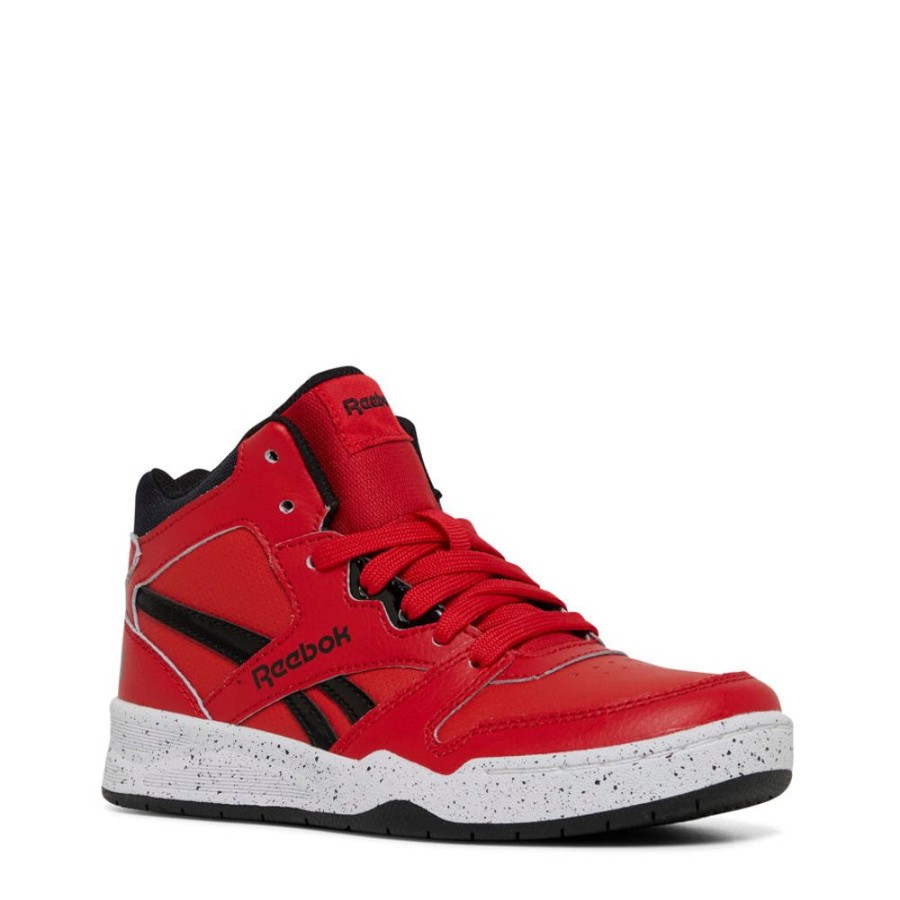 Kids Reebok Sneakers | Bb4500 Court Vector Red/Black/White