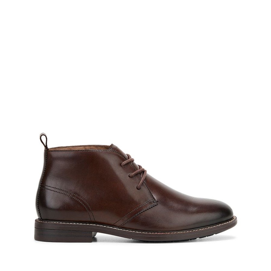 Mens Hush Puppies | Harbour Cognac Burnish