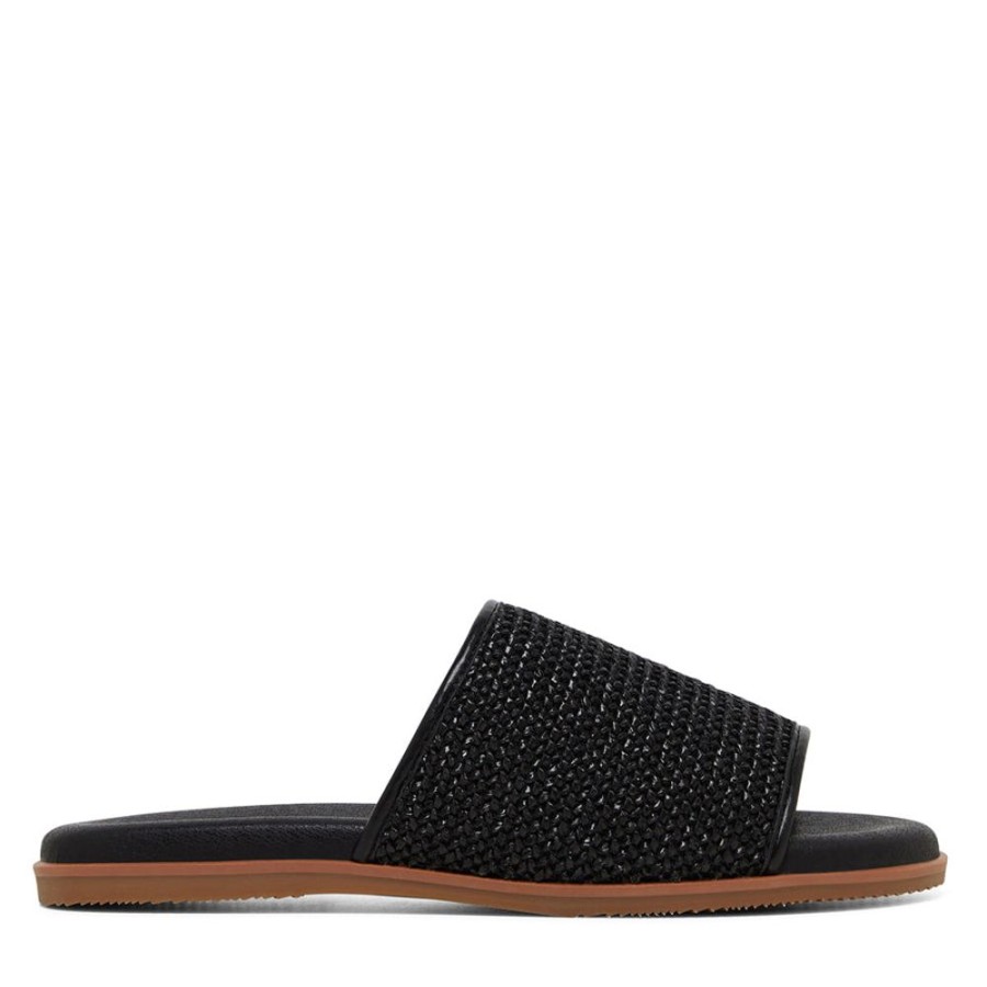 Womens Hush Puppies | Paradise Weave Black Weave