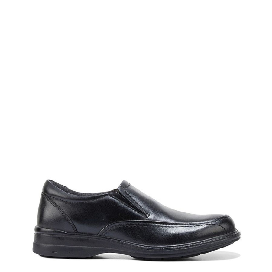 Mens Hush Puppies | Transit Black