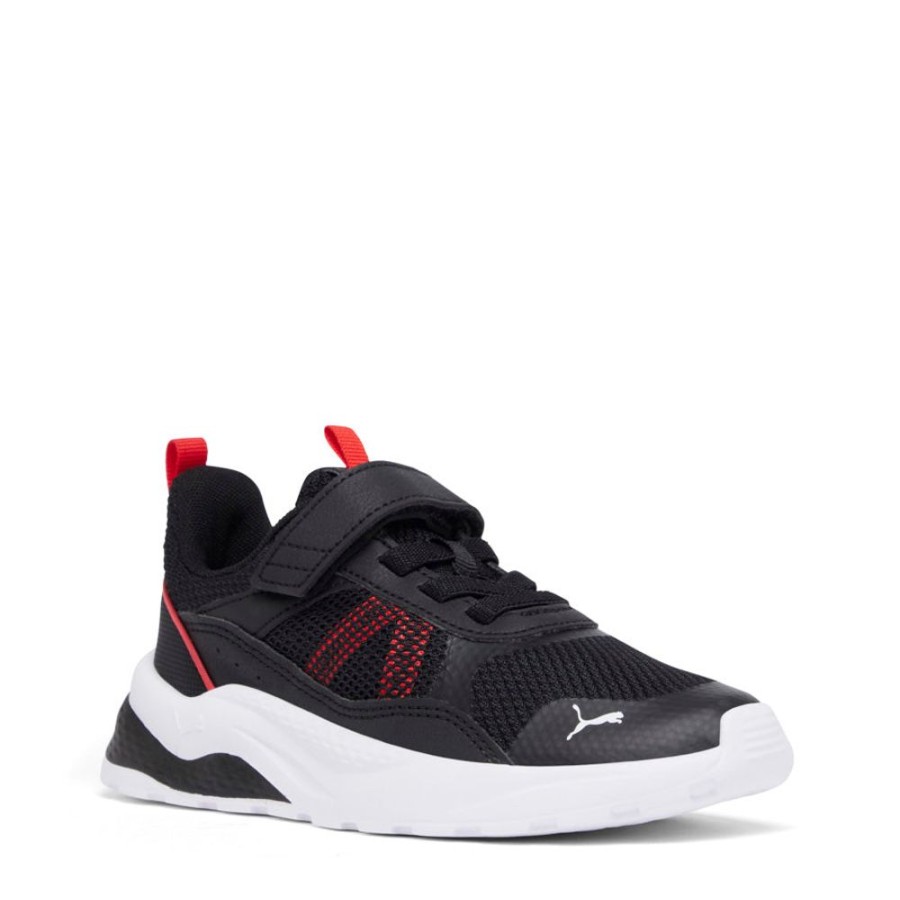 Kids Puma Sneakers | Anzarun 2.0 Ps Black/Red