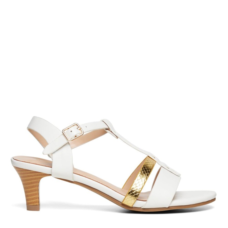 Womens Simona Ricci | Treat White