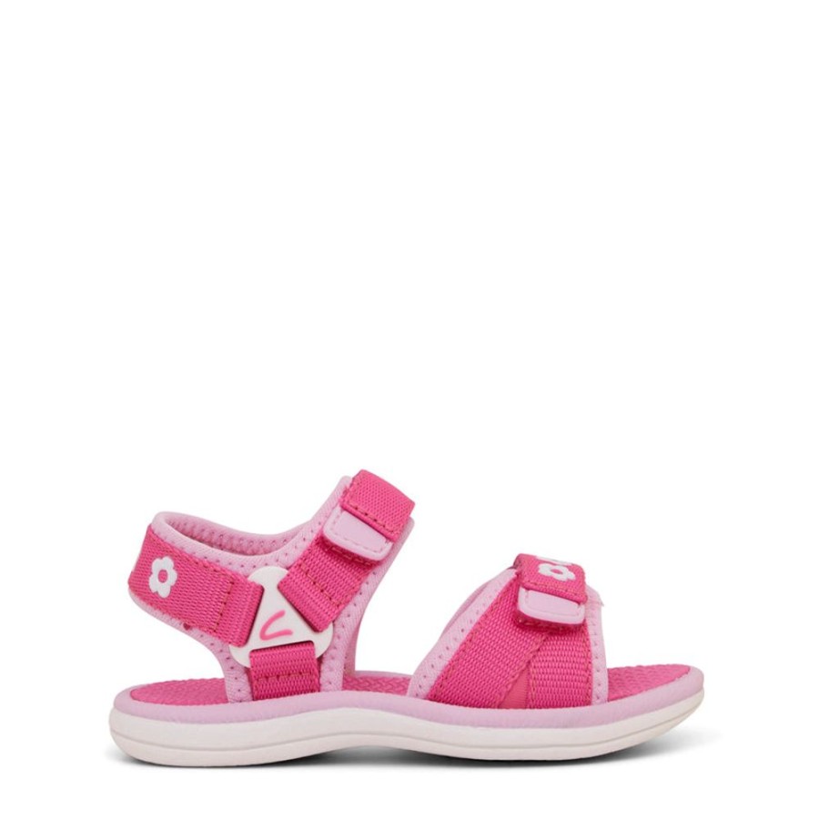 Kids Clarks Sandals | Fern Pink/Light Raspberry