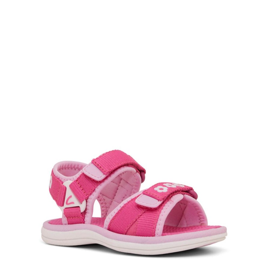 Kids Clarks Sandals | Fern Pink/Light Raspberry