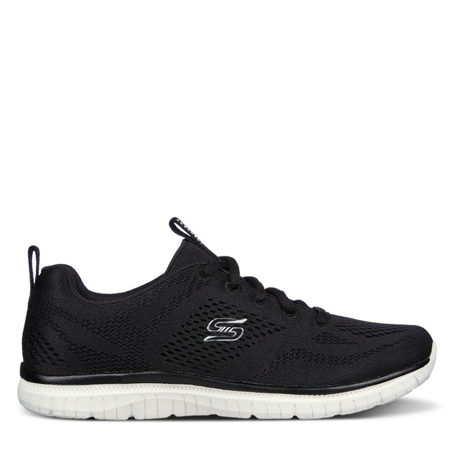 Womens Skechers | Virtue-Kind Favour Black/White